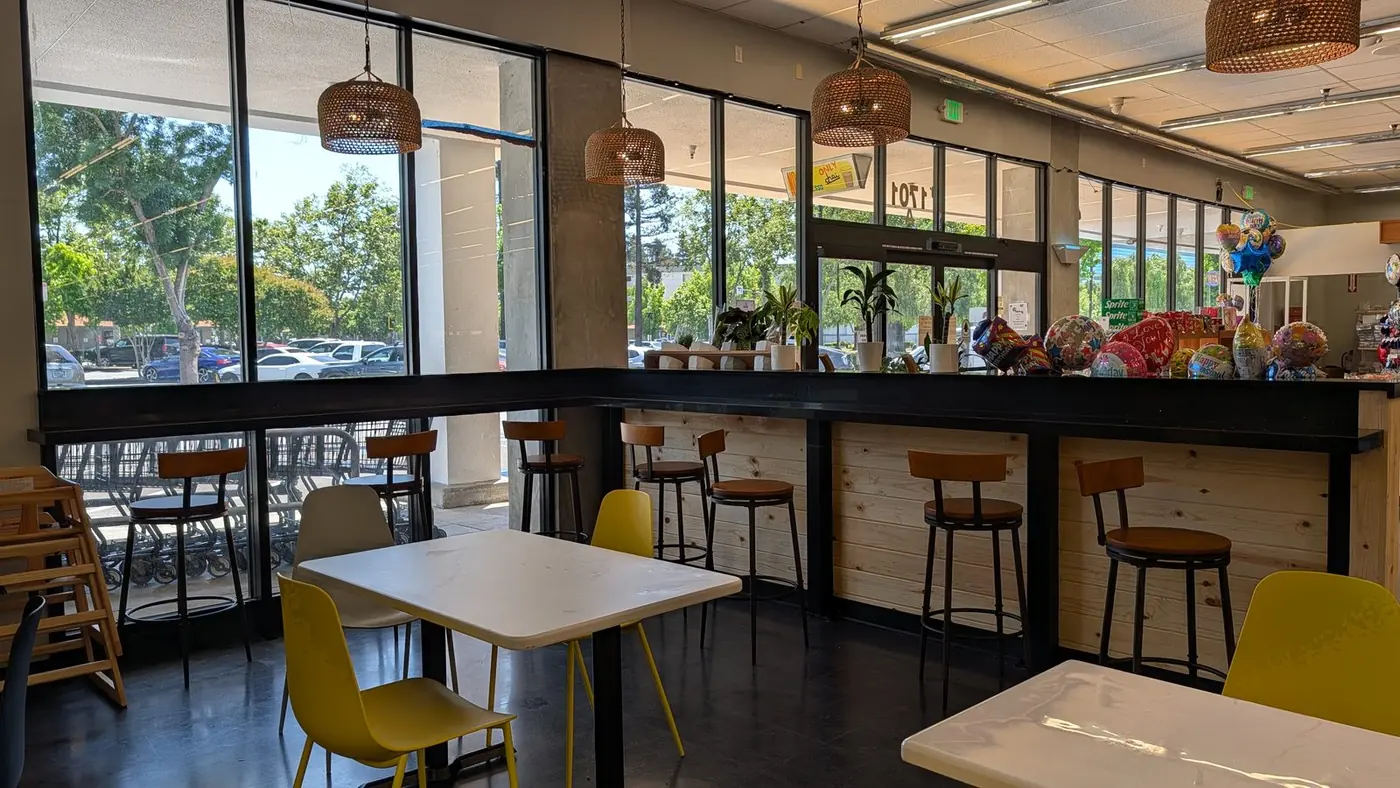 Café window seats