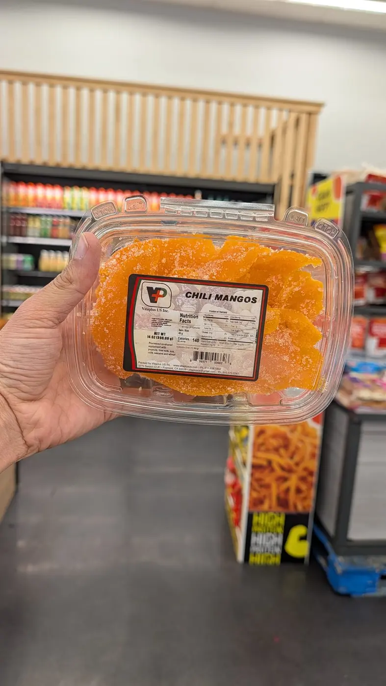 Chili mango, a customer favourite